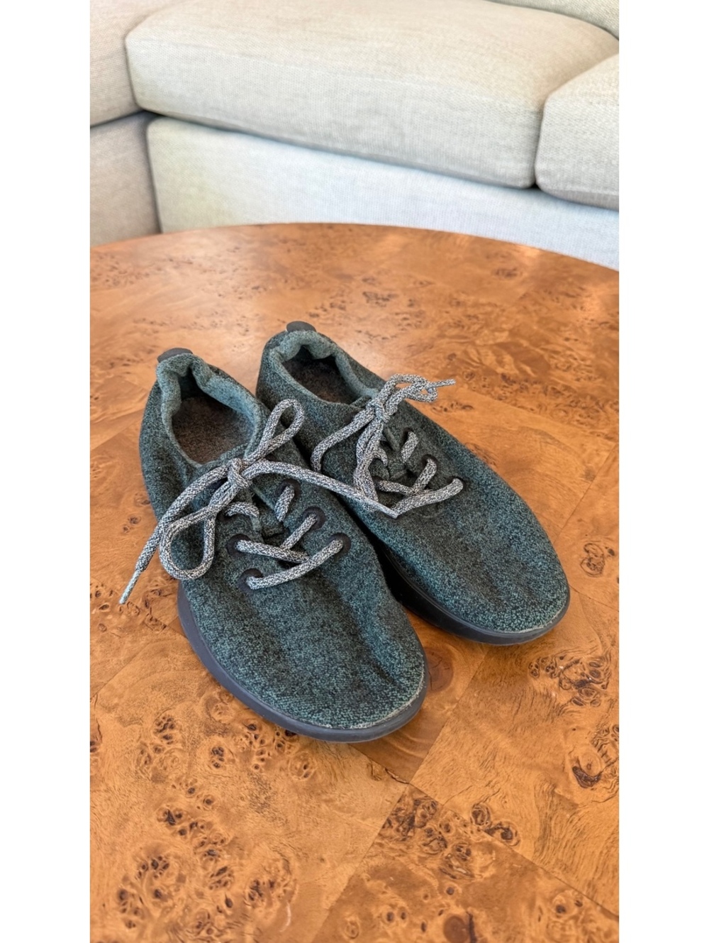 Allbirds The Wool Runner Sneakers Size 8 Teal